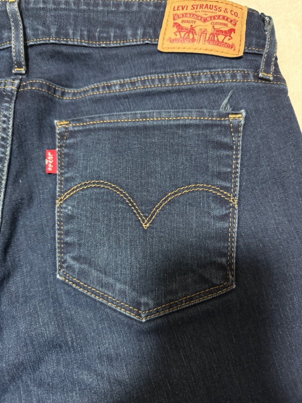 Levi Strauss & Co. Skinny Stretch Jeans in Dark Indigo size 31